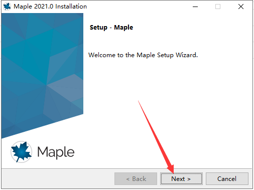 Maple 2021安装向导步骤图