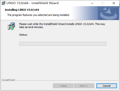 LINGO 15安装选项设置界面