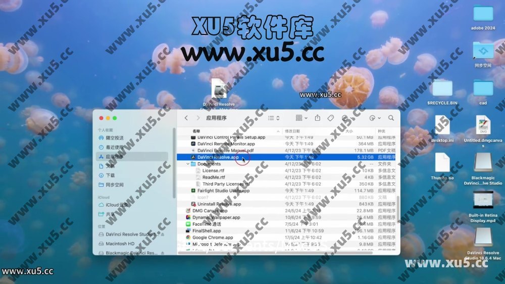 达芬奇18.6 for MAC 图文安装教程