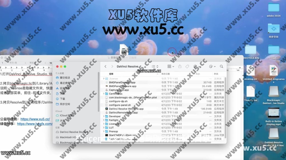 达芬奇18.6 for MAC 图文安装教程