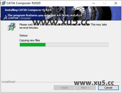 DS CATIA Composer R2020 安装选项截图
