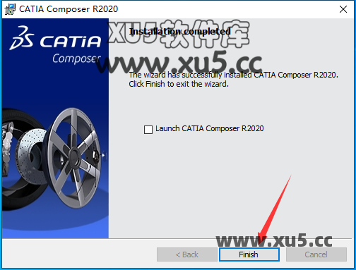 DS CATIA Composer R2020 安装进度截图