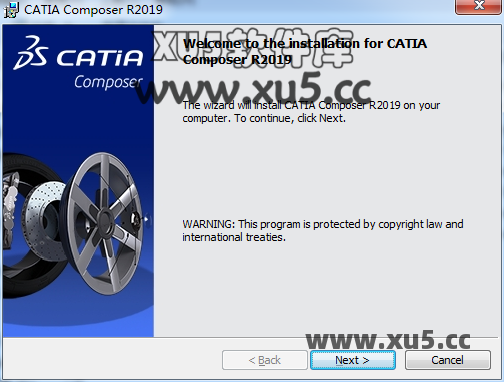 DS CATIA Composer R2019安装教程步骤1图示