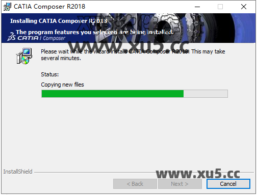 DS CATIA Composer R2018软件启动界面