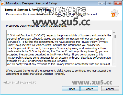 Marvelous Designer 11 安装路径选择界面