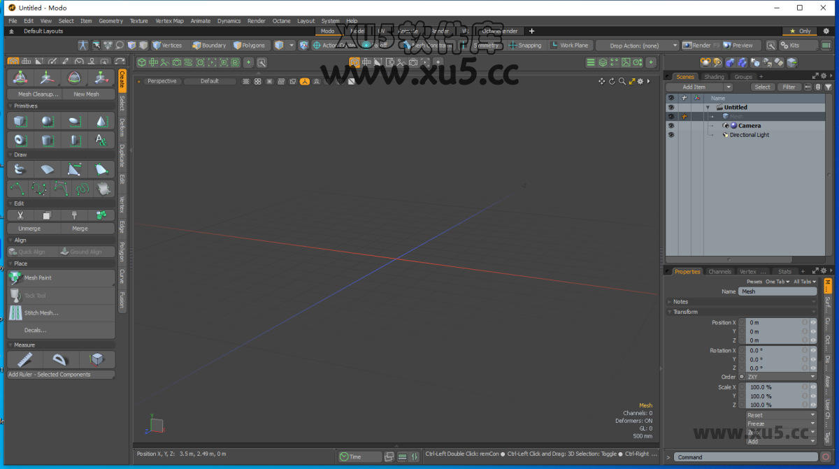 Modo 17.0v1 软件下载页面截图