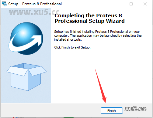 Proteus 8.13 安装完成界面