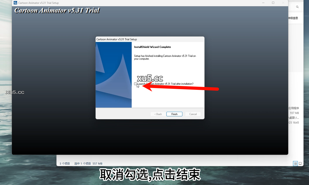 Cartoon Animator 5.31许可协议截图