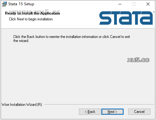 Stata 15安装选项界面截图