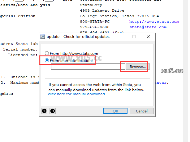 Stata 15菜单栏截图