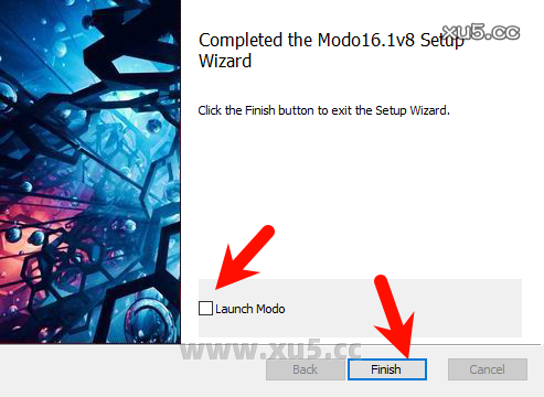 Modo 16.1v8软件许可协议界面