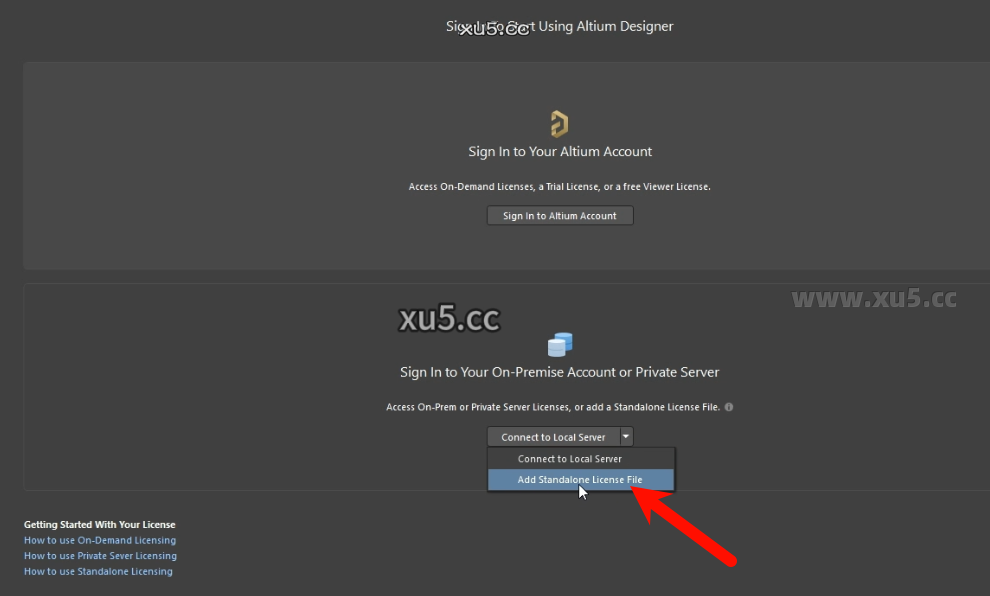 Altium Designer 2025.3.3 菜单栏截图