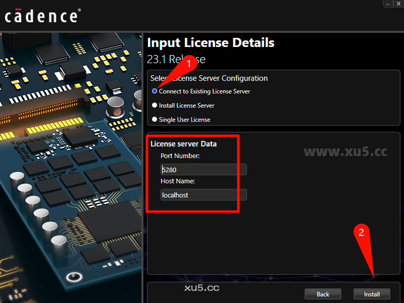Cadence 23.1 许可协议界面截图
