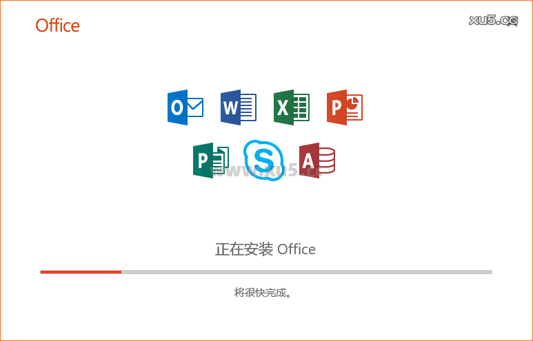 Office 2019专业增强版安装界面截图